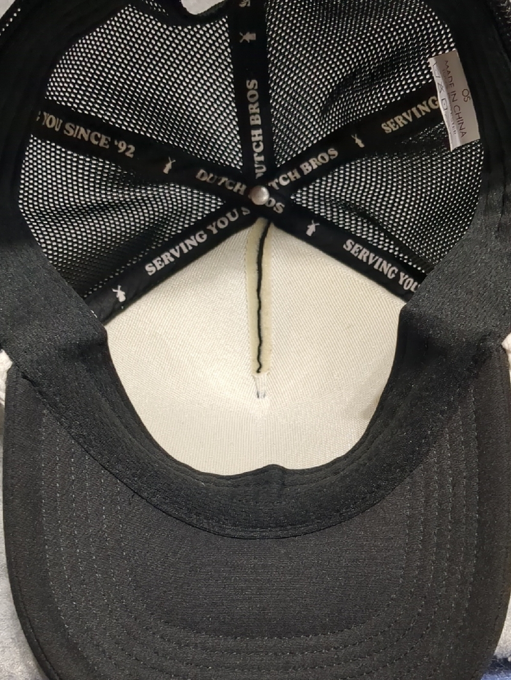 Dutch Bros Coffee Drink More Coffe Dad Trucker Black Hat - Picture 9 of 9